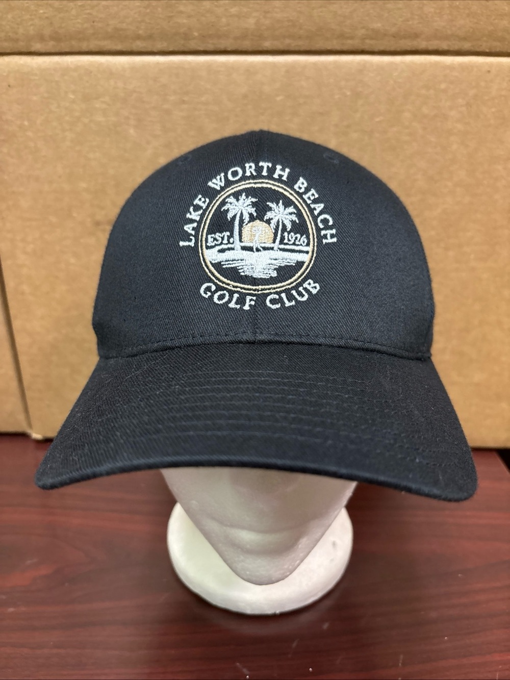Lake Worth Beach Golf Club Florida FlexFit LG - XL Fitted Hat Cap
